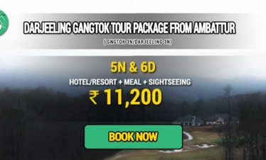 Sikkim Darjeeling Gangtok tour package from Ambattur