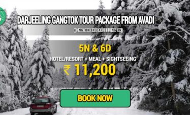 Sikkim Darjeeling Gangtok tour package from Avadi