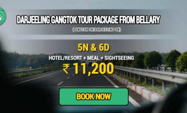 Sikkim Darjeeling Gangtok tour package from Bellary