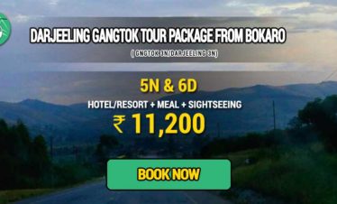 Sikkim Darjeeling Gangtok tour package from Bokaro