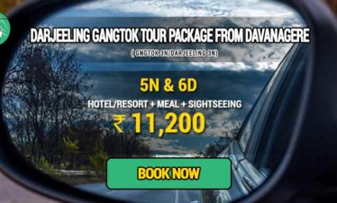 Sikkim Darjeeling Gangtok tour package from Davanagere