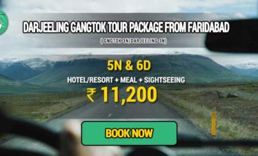 Sikkim Darjeeling Gangtok tour package from Faridabad