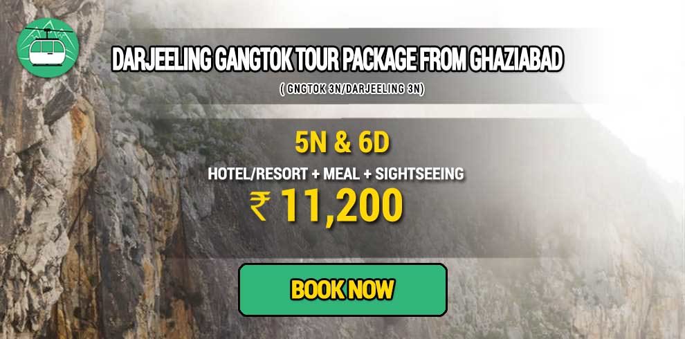 Sikkim Darjeeling Gangtok tour package from Ghaziabad