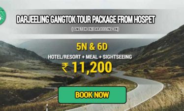 Sikkim Darjeeling Gangtok tour package from Hospet
