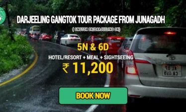 Sikkim Darjeeling Gangtok tour package from Junagadh
