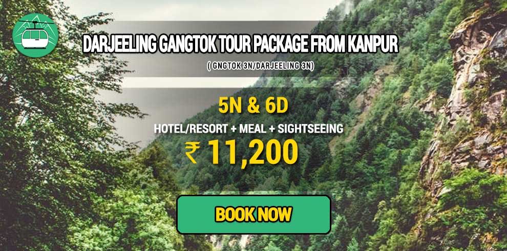 Sikkim Darjeeling Gangtok tour package from Kanpur