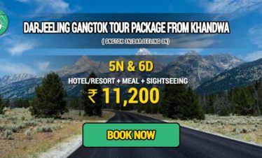 Sikkim Darjeeling Gangtok tour package from Khandwa