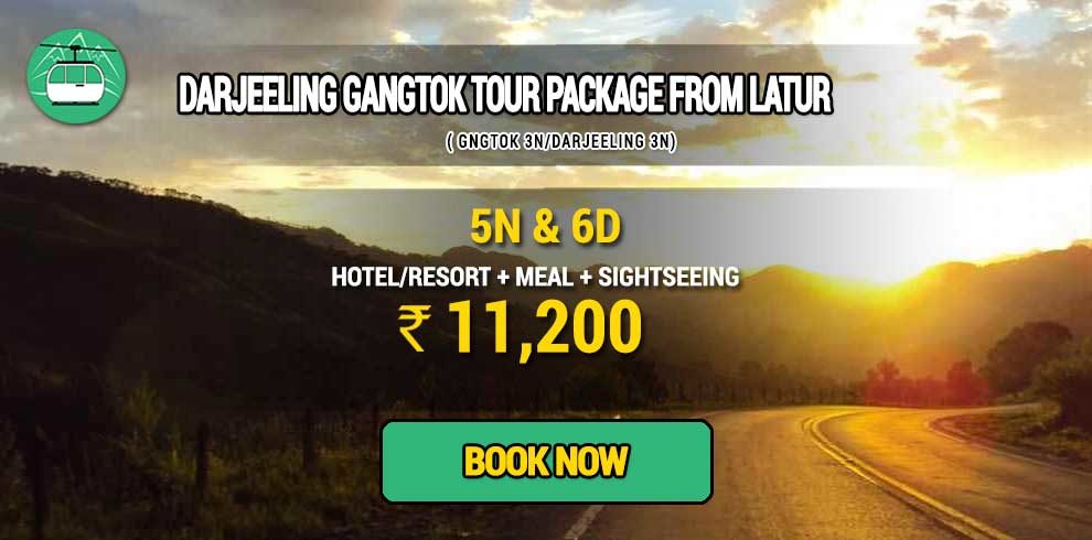 Sikkim Darjeeling Gangtok tour package from Latur