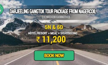 Sikkim Darjeeling Gangtok tour package from Nagercoil