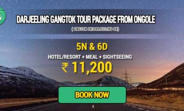 Sikkim Darjeeling Gangtok tour package from Ongole