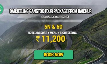 Sikkim Darjeeling Gangtok tour package from Raichur