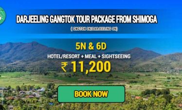 Sikkim Darjeeling Gangtok tour package from Shimoga