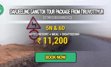 Sikkim Darjeeling Gangtok tour package from Tiruvottiyur
