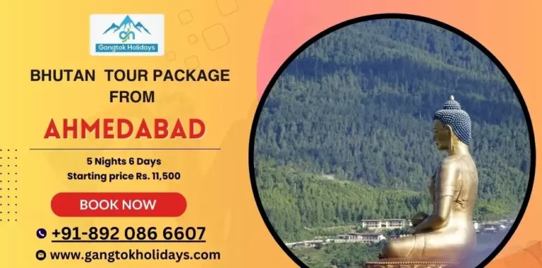 Bhutan Tour Package from Ahmedabad