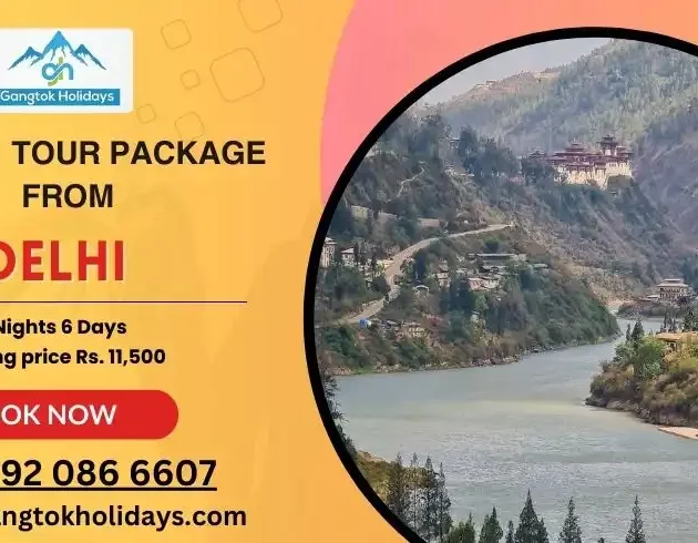 Bhutan Tour Package from Delhi