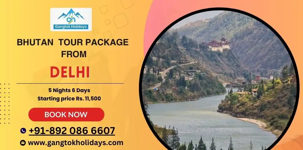 Bhutan Tour Package from Delhi