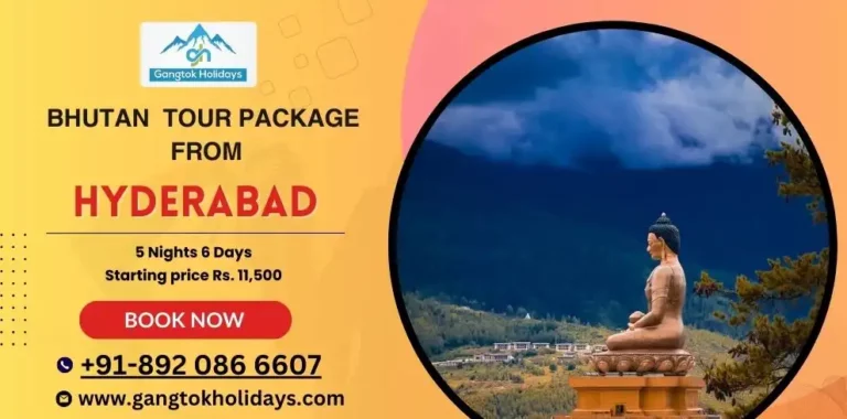 Bhutan Tour Package from Hyderabad