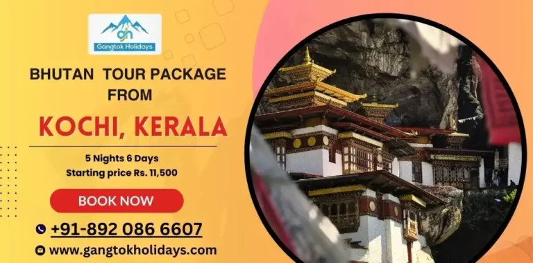 Bhutan Tour Package from Kochi Kerala