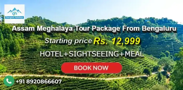 Assam Meghalaya Tour Package from Bengaluru
