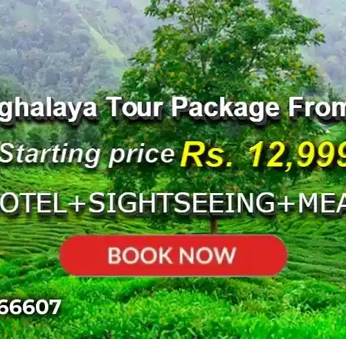 Assam Meghalaya Tour Package from Hyderabad